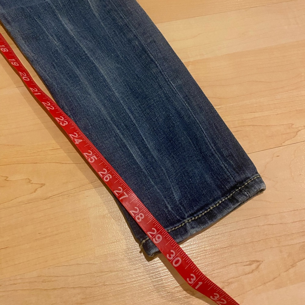BKE Stella Skinny Jeans 27R Medium Wash Stretch Low Rise - Picture 7 of 8